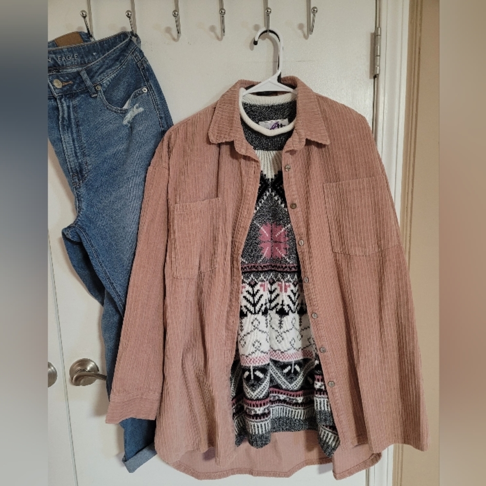 POL Corduroy Shacket